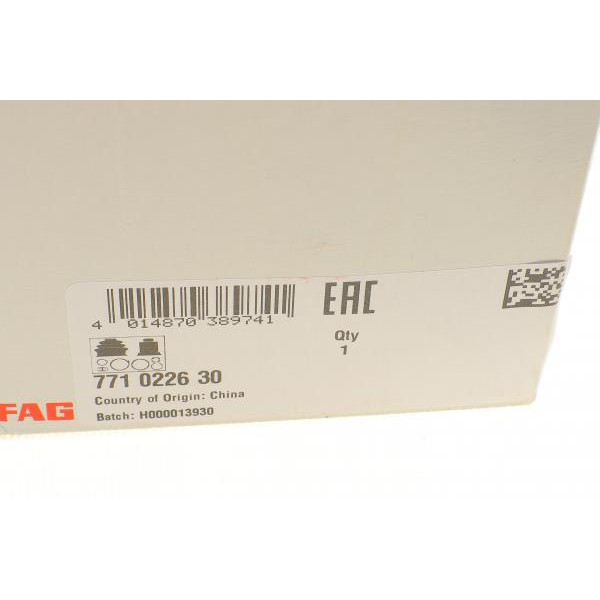 771022630 FAG Шрус (зовнішній) Honda Accord IV/V 2.0/2.2 16V 90-98 (28/32z)