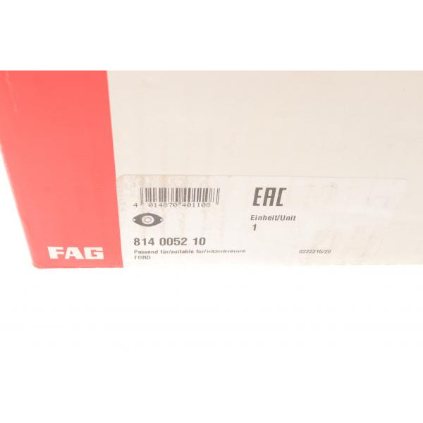 814005210 FAG Подушка амортизатора (переднього) Ford Transit 00-06