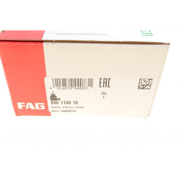 840110010 FAG Наконечник рульової тяги (R) Mini Cooper 06-13 N12/N14/N16/N18