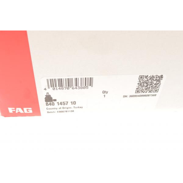 840145710 FAG Наконечник рульової тяги Fiat Tipo 15- (L=135mm)