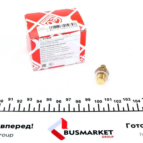 01939 FEBI BILSTEIN Датчик температури охолоджувальної рідини VW Passat 1.8/2.0/Volvo 740-960 2.4D 82-97