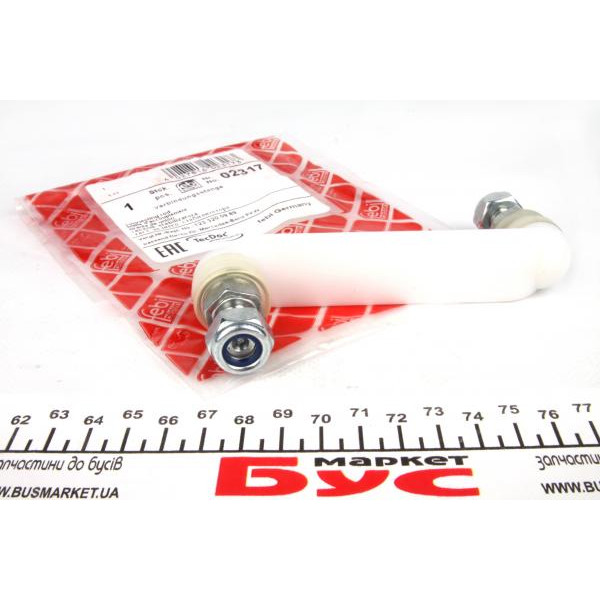 02317 FEBI BILSTEIN Тяга крана регулювання гальмівних зусиль MB Sprinter/VW LT 96-