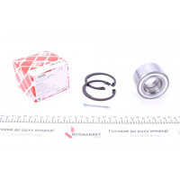 03096 FEBI BILSTEIN Підшипник маточини (передньої) Opel Astra F/Corsa A/Kadett E/Vectra A -98 (з кільцями та шплінтом)