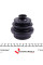 03312 FEBI BILSTEIN Пыльник шруса (наружный) Ford Sierra -93