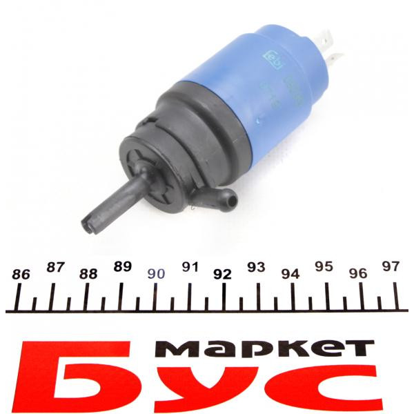 09299 FEBI BILSTEIN Насос омывателя стекла (моно) MB Sprinter/VW LT 96- (24V)