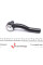 12474 FEBI BILSTEIN Наконечник рульової тяги (L) Fiat Doblo 01-