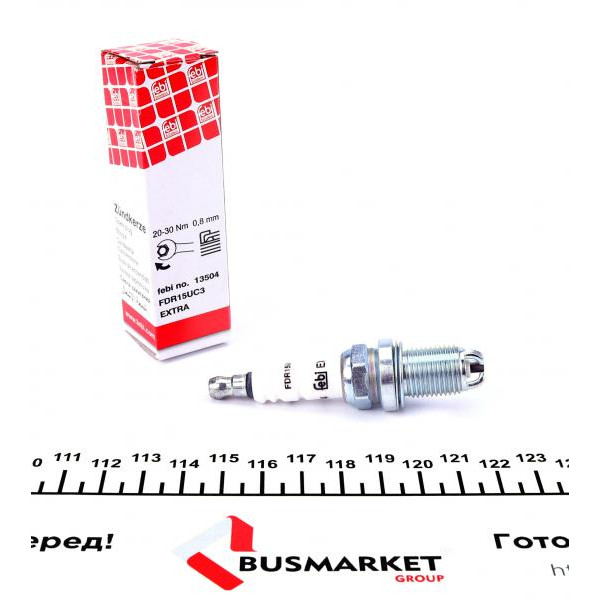 13506 FEBI BILSTEIN Свічка запалювання MB Sprinter OM611/Fiat Doblo 1.2-1.6 95-