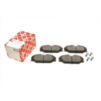 16429 FEBI BILSTEIN Колодки гальмівні (передні) Renault Clio II 00-/Megane I 96-03 (129.1x55.5x17.8)