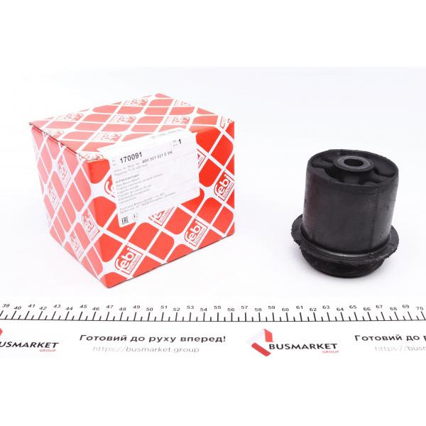170091 FEBI BILSTEIN Сайлентблок балки (ззаду/знизу/ззаду) Audi A6/VW Passat 96-08