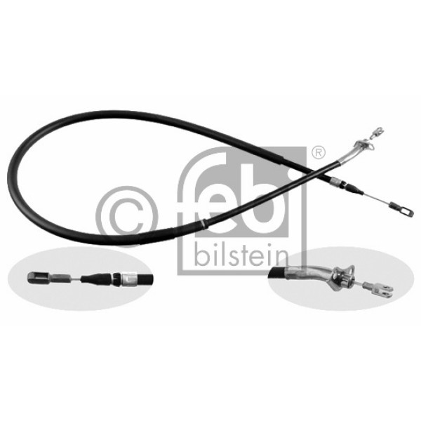 21263 FEBI BILSTEIN Трос ручника (задній) MB Sprinter 208-316/VW LT 28-35 96-