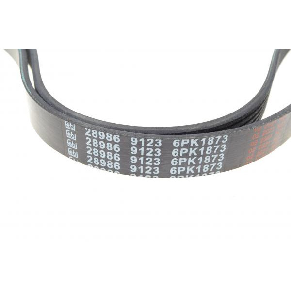 28986 FEBI BILSTEIN Ремінь генератора Audi A4/A6 2.4-2.6 94-04/BMW 3 (E46/E90/E92) 1.6-2.0 97-13/VW Polo 01-10 (6PK1873)
