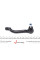 34756 FEBI BILSTEIN Наконечник рульової тяги (L) Nissan Qashqai/ X-Trail 07-13/ Renault Koleos 08-