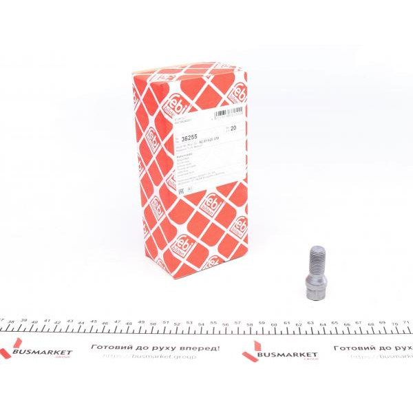 36255 FEBI BILSTEIN Болт колеса Renault Laguna 07- (M14x1.5mm)