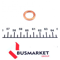 36495 FEBI BILSTEIN Прокладка пробки зливного масляного піддону Audi/VW/Porsche/Citroen/Peugeot/Fiat (14x21x2)