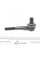 37338 FEBI BILSTEIN Наконечник рульової тяги Audi A8 02-10 (L=185mm)