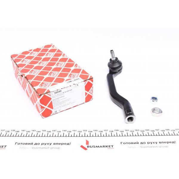 39040 FEBI BILSTEIN Наконечник рульової тяги (R) Renault Megane III 1.5dCi/1.6 16V 08-