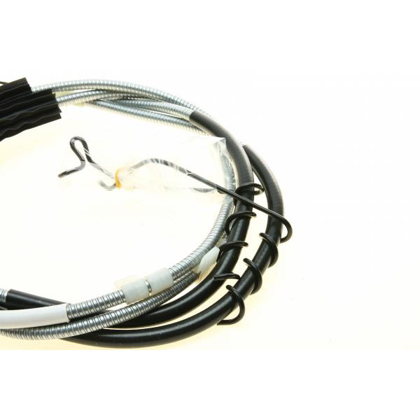 7T162A603CD FORD Трос ручника (задній) Ford Connect 02- (+ABS) (низька база) (дискове гальмо)