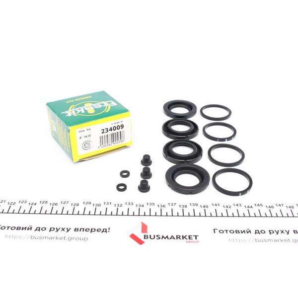 234009 FRENKIT Ремкомплект супорту (переднього) VW K70 (d=34mm) (ATE)