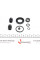 234929 FRENKIT Ремкомплект супорта (заднього) Hyundai i10 08- (d=34mm) (+поршень) (Mando)