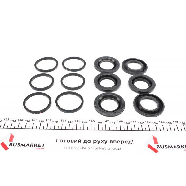 234936 FRENKIT Ремкомплект супорта (переднього) Audi A7/A8 13- (d=34/36mm) (Brembo) (+6 поршнів)