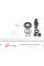 234952 FRENKIT Ремкомплект супорта (заднього) Toyota Yaris 05- (d=34mm) (+поршень з механізмом) (Ate)