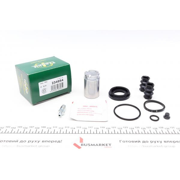 234954 FRENKIT Ремкомплект супорту (заднього) Renault Megane/Scenic 08- (d=34mm) (TRW) (+поршень)