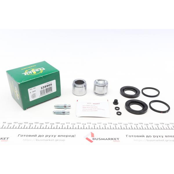 235905 FRENKIT Ремкомплект супорта (заднього) Opel Vectra -03 (d=35mm) (+2 поршня)