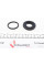 235913 FRENKIT Ремкомплект супорту (заднього) Nissan Cube/Juke/Qashqai/X-Trail 07- (d=35mm) (Akebono) (+поршень)