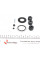 235923 FRENKIT Ремкомплект супорту (задня) Toyota Camry 86-06 (d=35mm) (+поршень) (Aisin)