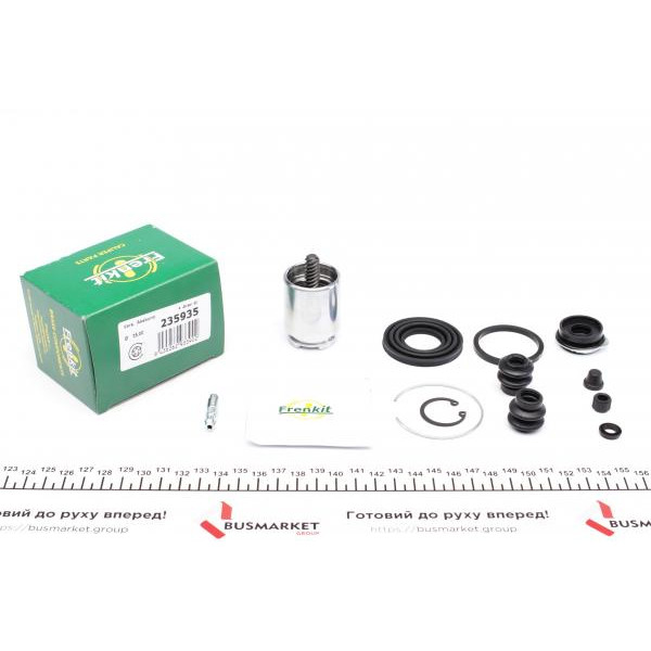 235935 FRENKIT Ремкомплект супорту (заднього) Mazda 6 02-07 (d=35mm) (Akebono) (+поршень з механізмом)