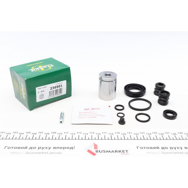 236901 FRENKIT Ремкомплект супорту (заднього) VW Golf 82-97 (d=36mm) (Lucas) (+поршень)