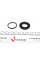 238821 FRENKIT Ремкомплект супорту (заднього) Nissan Leaf 10- (d=38mm) (Akebono) (+поршень)