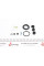 238963 FRENKIT Ремкомплект супорту (заднього) Honda Accord 2.0/2.2 CRDi 08- (d=38mm) (+поршень) (Nih)