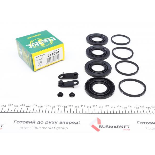 242050 FRENKIT Ремкомплект супорту (переднього) MB C-class (W205)/Audi A6/Q5 12- (d=42mm) (Brembo)