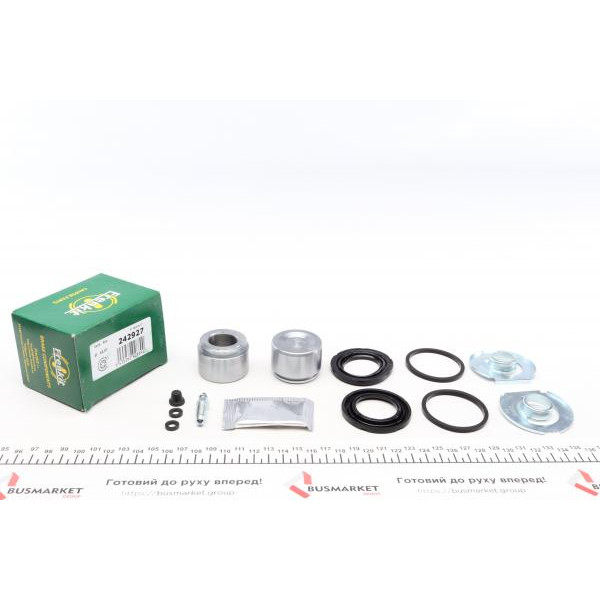 242927 FRENKIT Ремкомплект супорту (заднього) MB E-class (W124) 93-96 (d=42mm) (+2 поршня) (Ate)