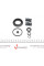 243039 FRENKIT Ремкомплект супорта (заднього) Audi A8 98-02 (d=43mm) (Lucas)