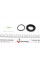 243901 FRENKIT Ремкомплект суппорта (заднего) Ford Scorpio 94-98 (d=43mm) (Lucas)(+поршень)