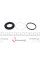 243904 FRENKIT Ремкомплект супорту (заднього) Mitsubishi Pajero (d=43mm) (+поршень) (Akebono)
