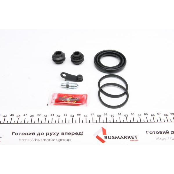 243940 FRENKIT Ремкомплект супорту (заднього) Kia Sorento/Hyundai Genesis 08- (d=43mm) (+поршень) (Mando)