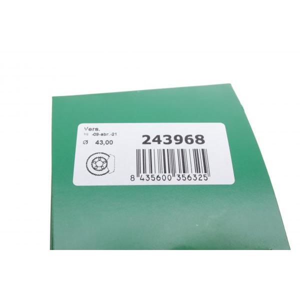 243968 FRENKIT Ремкомплект супорта (переднього) Lexus LS 06- (d=43mm) (+поршень)
