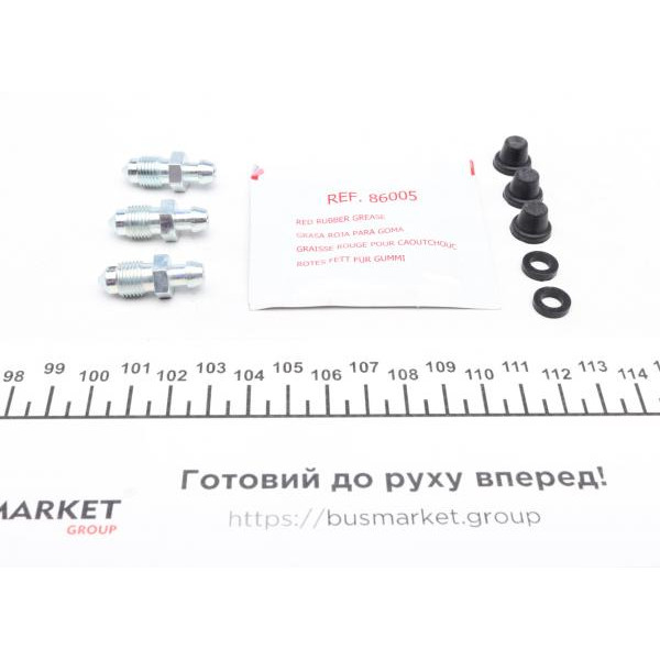 244907 FRENKIT Ремкомплект супорту (переднього) MB 207-410 (d=44mm) (+4 поршня) (Ate)