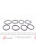246901 FRENKIT Ремкомплект супорту (переднього) Ford Transit 86-00 (d=46mm) (+4 поршня) (AP Lockheed)