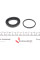 248918 FRENKIT Ремкомплект супорту (переднього) BMW 3 (E30) 82-94 (d=48mm) (Lucas)(+поршень)