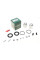 248983 FRENKIT Ремкомплект супорта (переднього) Peugeot J9/J7 70-87 (d=48mm) (+2 поршня) (Bendix)