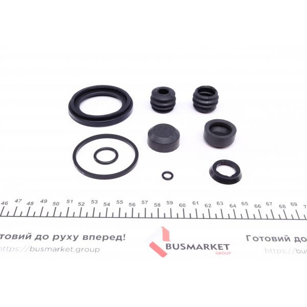 252914 FRENKIT Ремкомплект суппорта (заднего) (L) Iveco Daily 99-06 (d=52mm) (+поршень с механизмом) (Brembo)