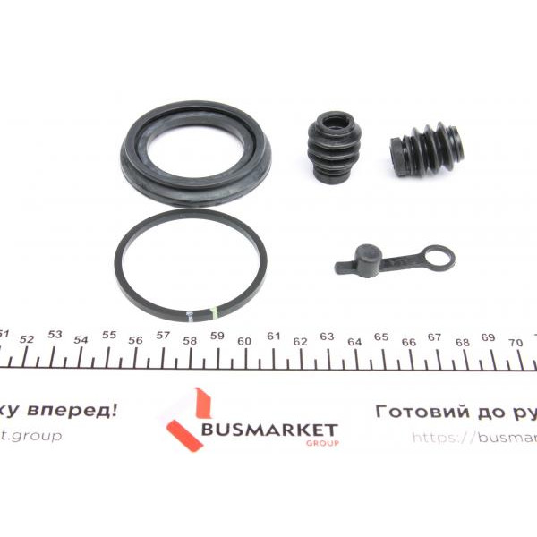 254124 FRENKIT Ремкомплект супорту (переднього) Nissan Almera 06-12 (d=54mm) (Mando)