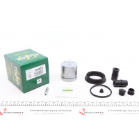 254815 FRENKIT Ремкомплект супорту (переднього) Renault Scenic III 09- (d=54mm) (+поршень) (Ate)