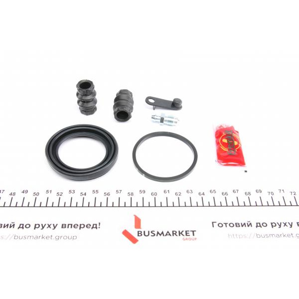 254927 FRENKIT Ремкомплект супорту (переднього) BMW 1 (E81/E87) 03-12 (d=54mm) (+поршень) (Lucas)
