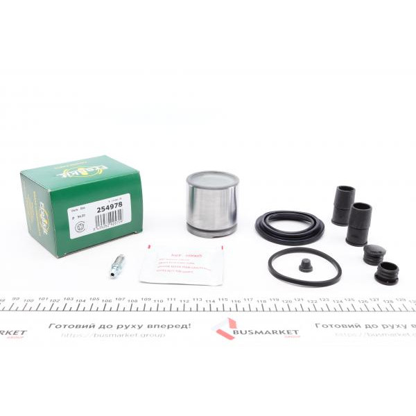 254978 FRENKIT Ремкомплект супорта (переднього) Opel Vectra 88- (d=54mm) (+поршень) (Ate)