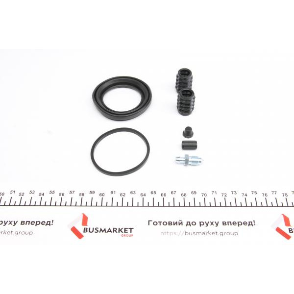 257908 FRENKIT Ремкомплект супорту (переднього) Nissan Primera 02- (d=57mm) (+поршень) (Lucas)